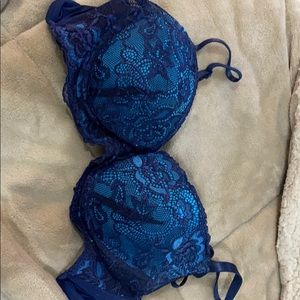 Blue bra